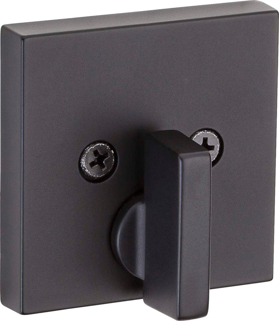 Deadbolt Sencillo Downtown con SmartKey™ negro mate