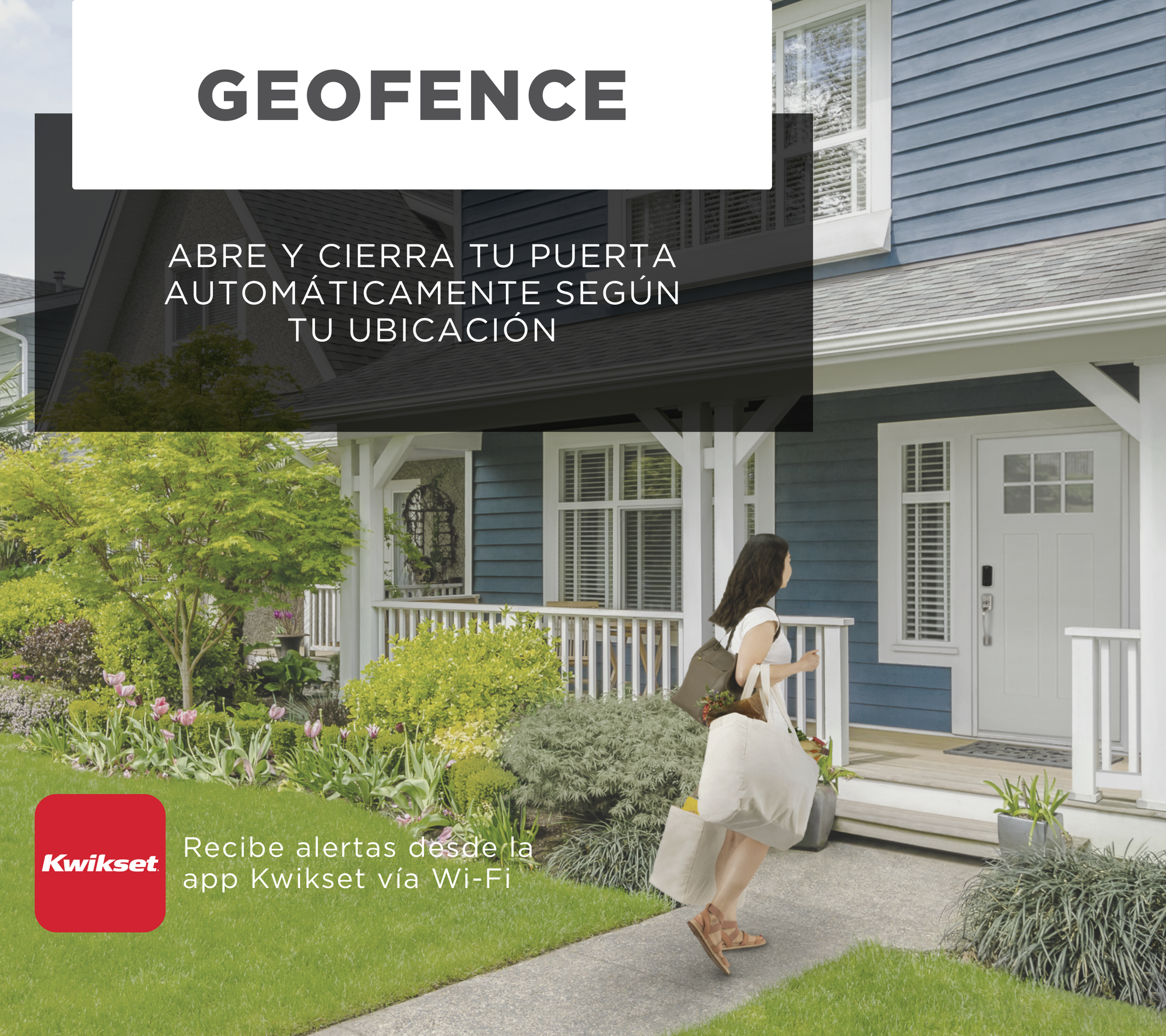 Cerradura inteligente Halo Select ™ con Wi-Fi níquel satinado