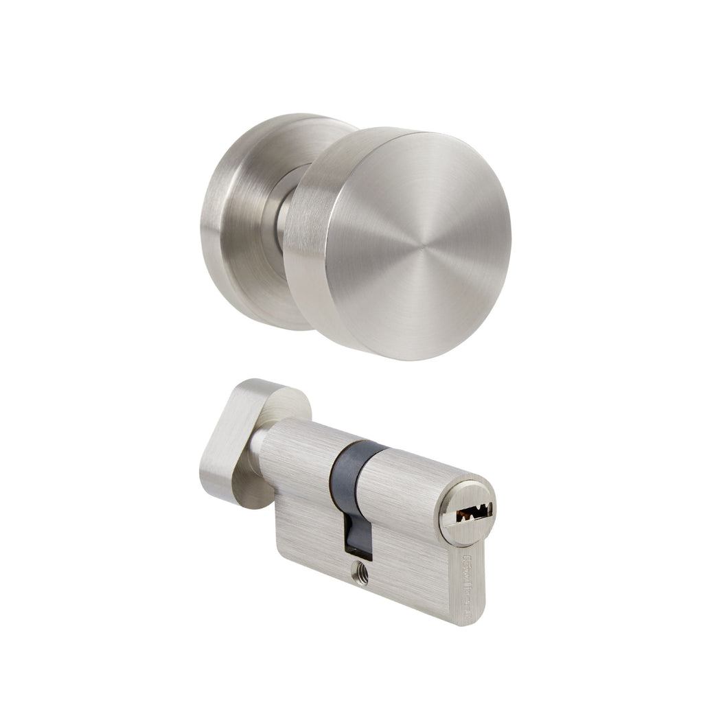 Cerradura Mortise Palermo Níquel Satinado