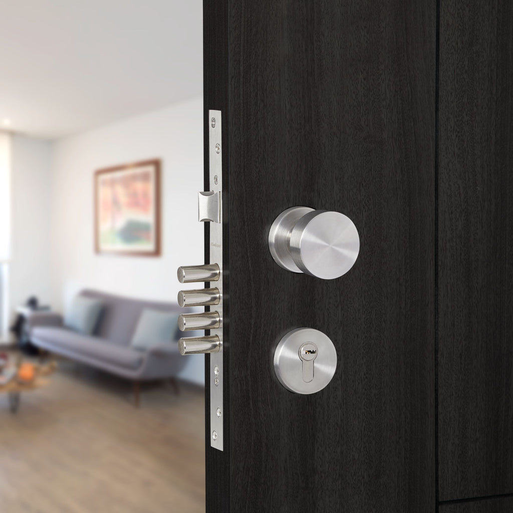 Cerradura Mortise Palermo Níquel Satinado