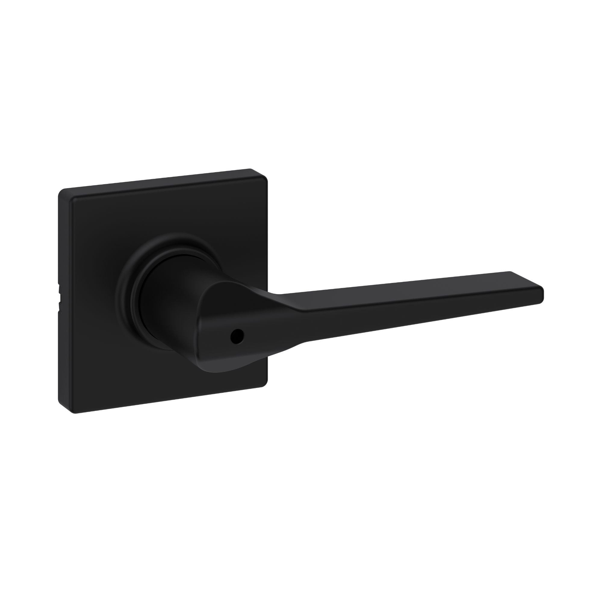 Lever de privacidad (quadrado) Hollis negro mate