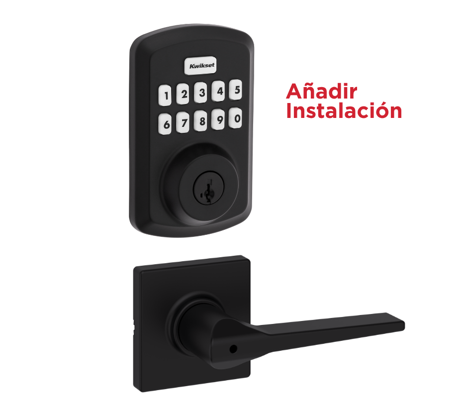 Combo Cerrojo Electrónico Powerbolt ® 250 + Lever Hollis
