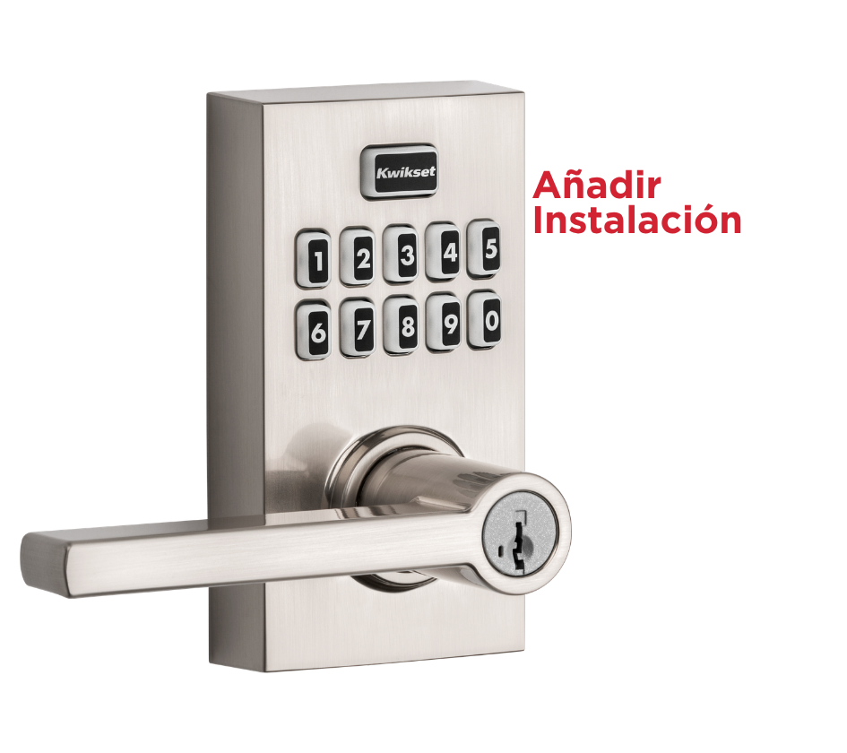 Cerradura electrónica con manija SmartCode ™ 917