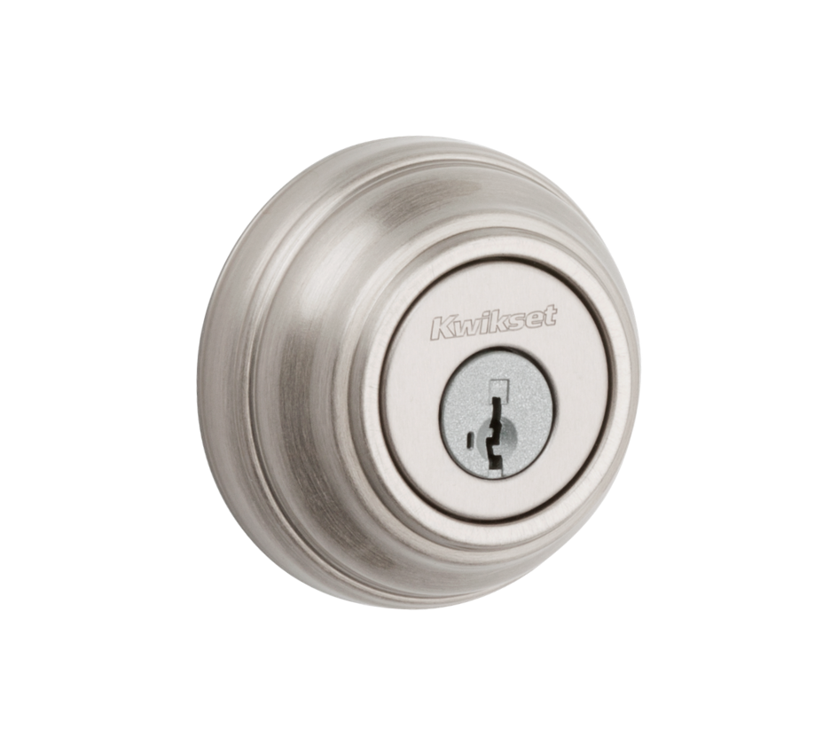 Deadbolt Sencillo 980 con SmartKey™ níquel satinado