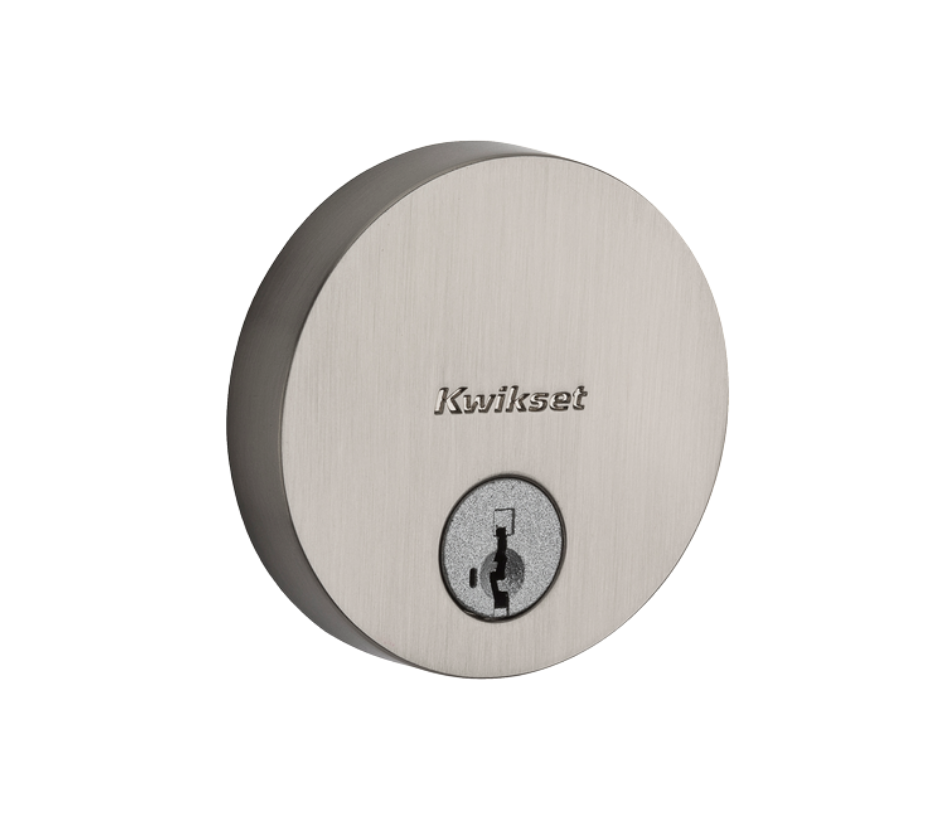 Deadbolt Sencillo Uptown con SmartKey™ níquel satinado