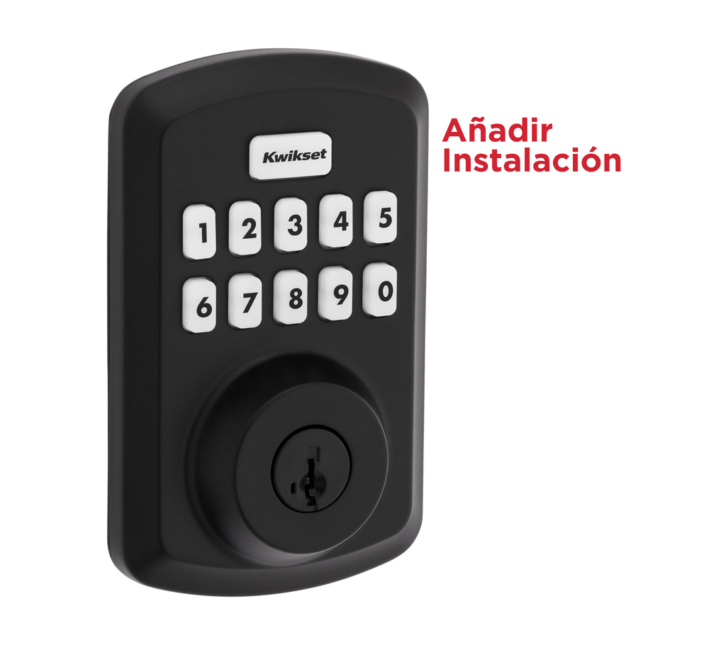 Cerradura electrónica Powerbolt ® 250 negro mate