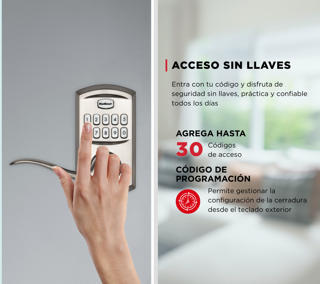 Cerradura electrónica SmartCode™ 917