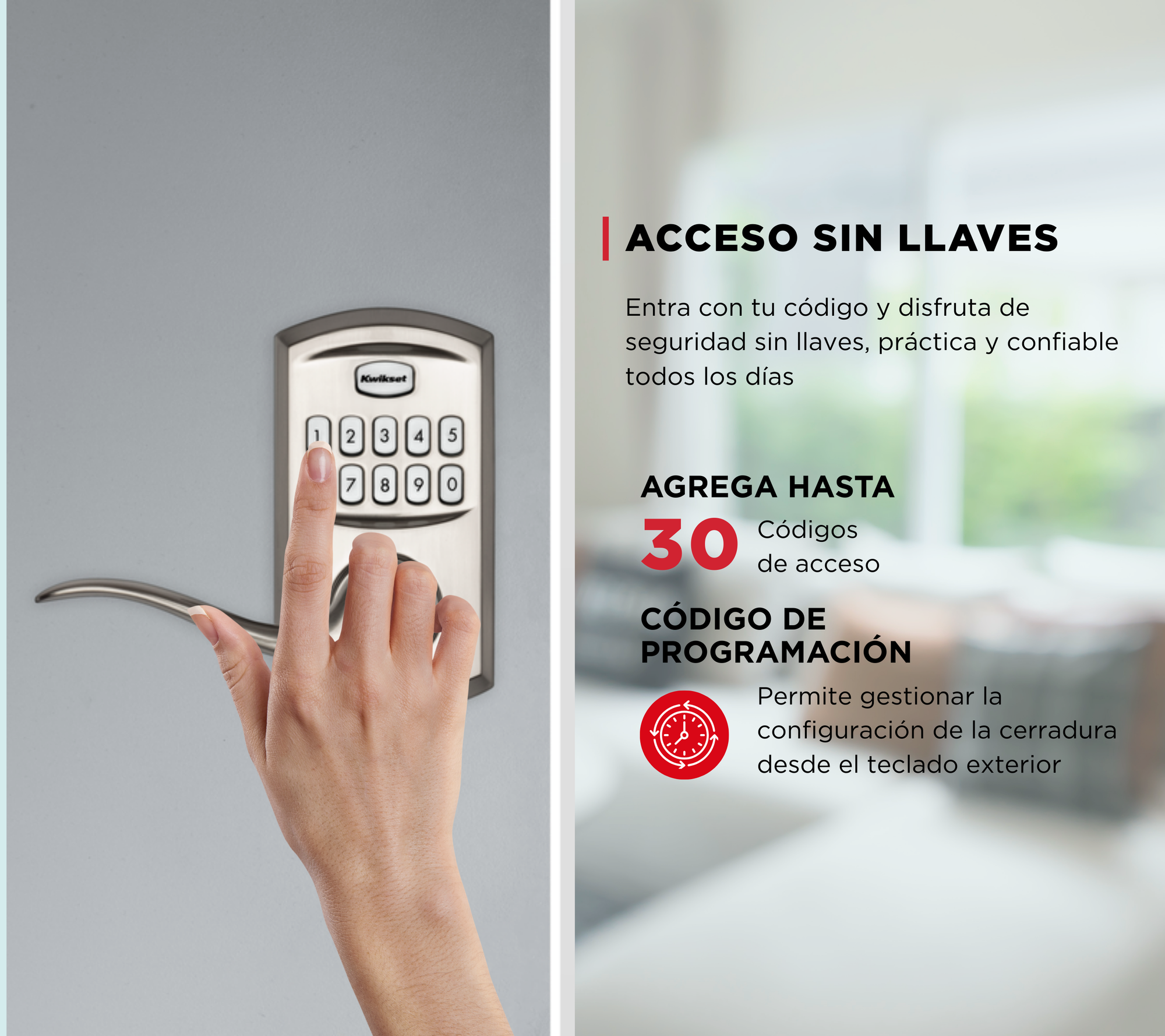 Cerradura electrónica SmartCode™ 917