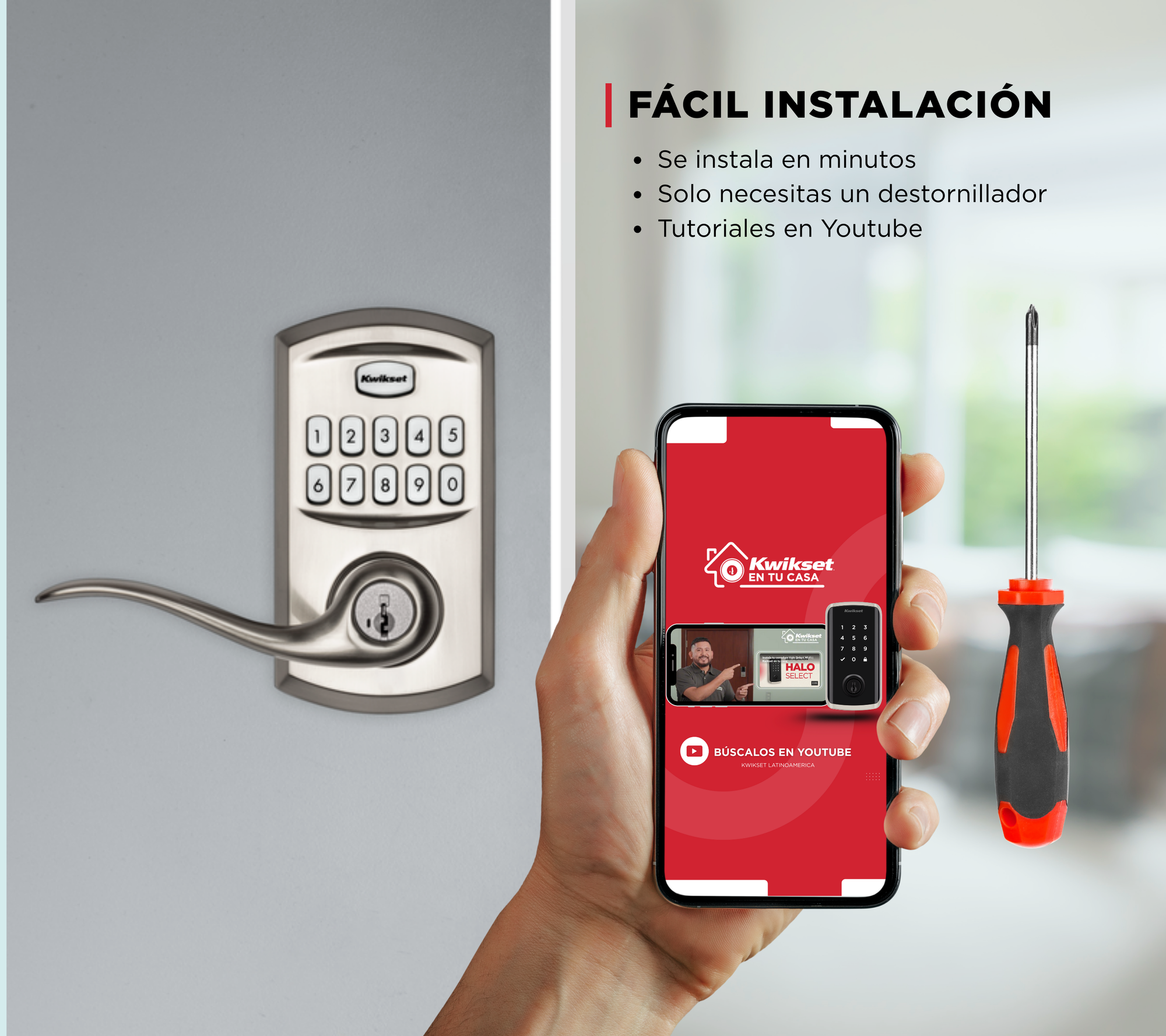Cerradura electrónica SmartCode™ 917