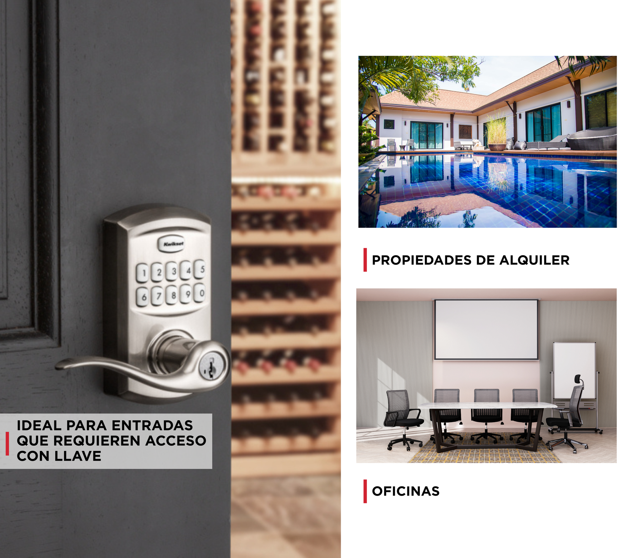 Cerradura electrónica SmartCode™ 917