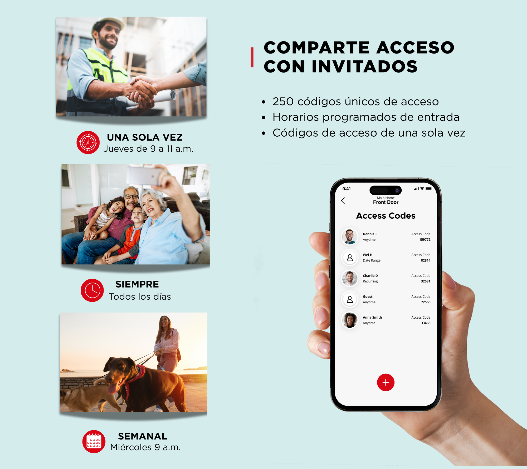 Cerradura inteligente Halo Touchscreen ™ con Wi-Fi negro mate
