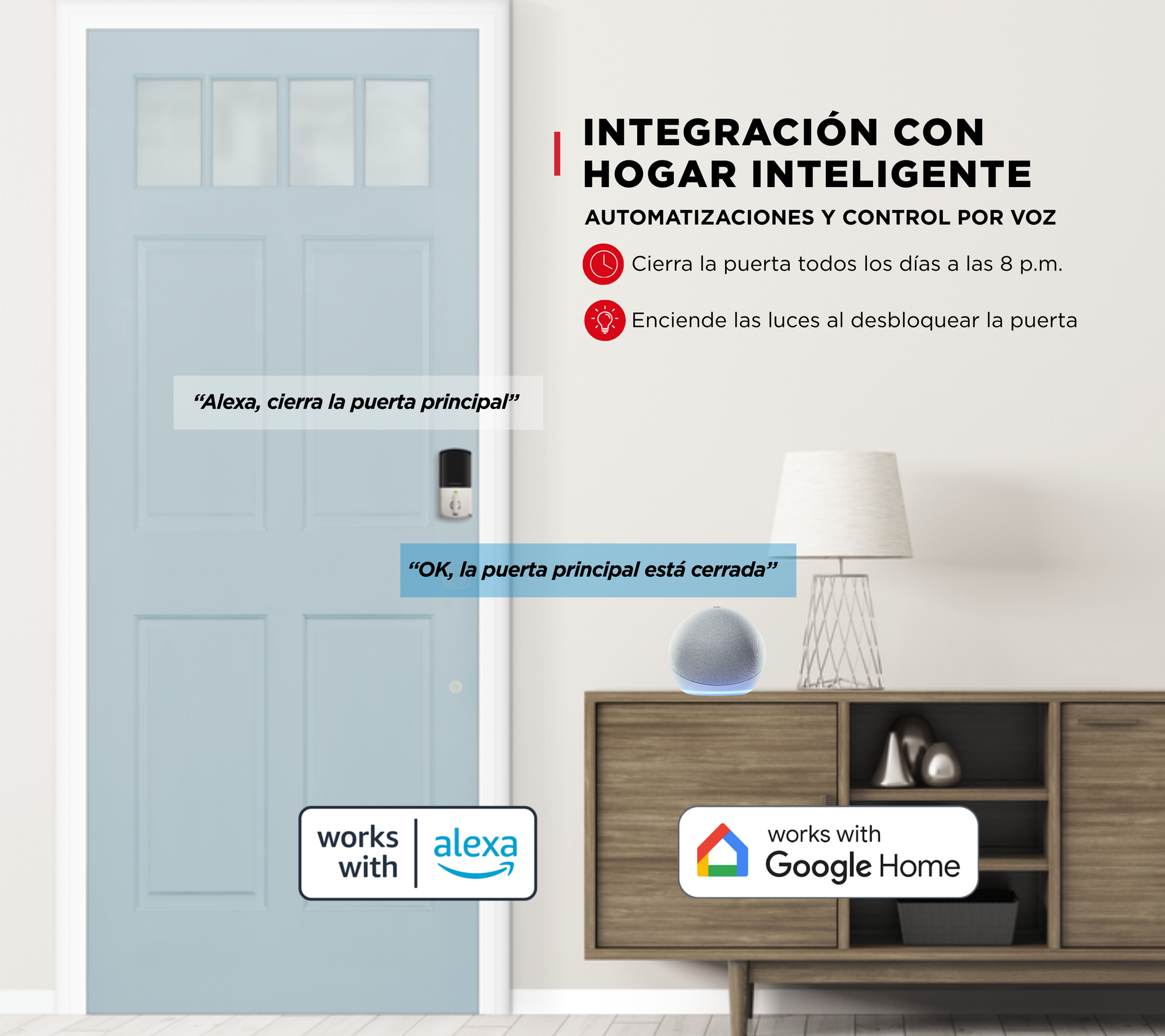 Cerradura inteligente Halo Touchscreen ™ con Wi-Fi negro mate