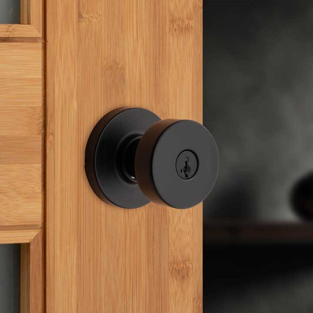 Pomo entrada con SmartKey™ Pismo negro mate