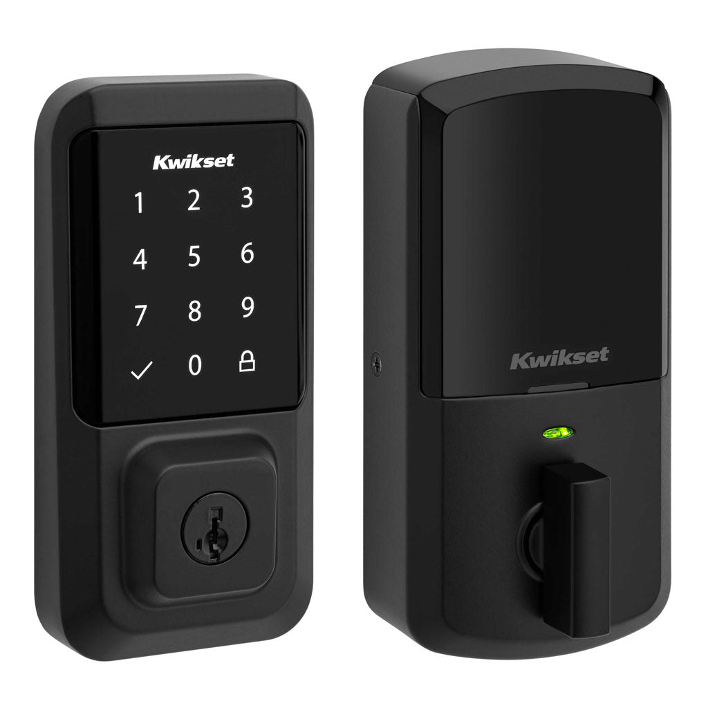 Cerradura inteligente Halo Touchscreen ™ con Wi-Fi negro mate