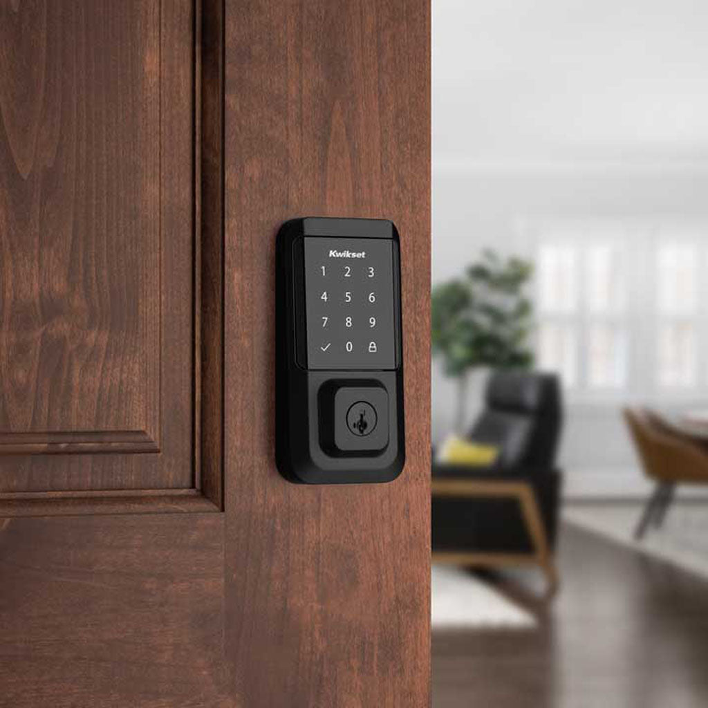 Cerradura inteligente Halo Touchscreen ™ con Wi-Fi negro mate